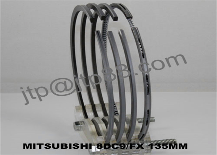 Auto engine piston ring for MITSUBISHI FUSO 8DC9 / 8DC9T OEM quality piston ring
