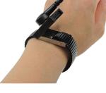 Stainless Steel Back Plant 1.8m PU Anti Static ESD Bracelet