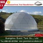 Steel Frame Steel Dia 30m Transparent Geodesic Dome Tent for Events