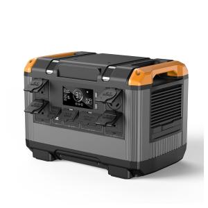 China 2400W Portable Lithium Power Station Ove Voltage Over Current Safety Protection factory