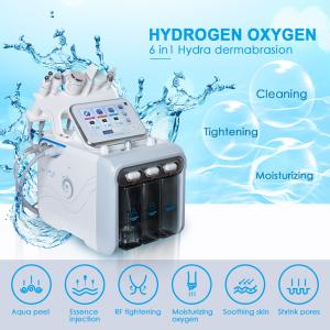 China 2019 newest skin tightening Hydro Facial cleaning machine Nubway 6 handle skin whitening shrink pores big sale factory