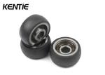 Durability Single Ball Bearing Rollers 624 Chrome Steel Glass Balcony Wheel Low