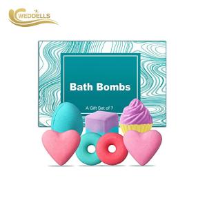 China Organic Floating 3.5 OZ Bath Bomb Gift Sets With Fizzy Bubbles factory