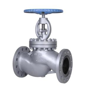 China Hexagon Head Cast Iron 4 inch Flange High Temperature Steam Globe Control Valve PN16 factory
