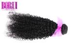 Cuticle Aligned Malaysian Human Hair 12A Grade Kinky Curly No Shedding No Tangle