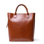 Cowhide Bucket Bags Women Genuine Cow Leather Tote Bag