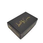 Custom Logo Cardboard Paper Shipping Box for Square Airplane Clothes Packaging