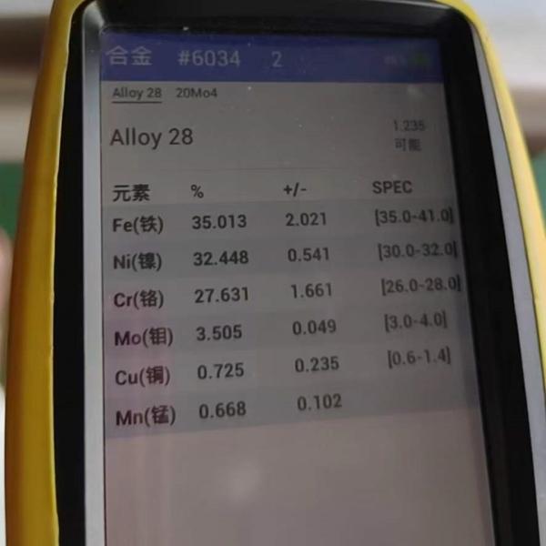 Alloy 28 N08028 Incoloy 28 Nickel Alloy Stainless Steel Seamless Pipe Heat