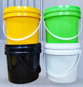 China Handle Included Food Grade Buckets Reusable for Food Distribution factory