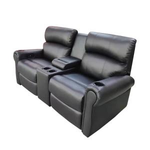 China Home Theater VIP Room Bar Leather Recliner Sofa With Tea Table factory