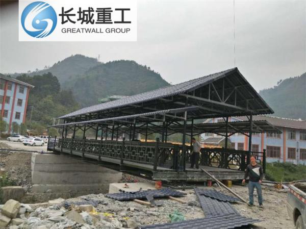 Walkway bridge/temporary sidewalk/temporary sidewalk/ Bailey pedestrian bridge