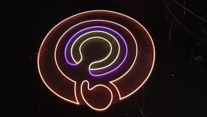 China Circle Logo Cuttable Neon Signs Silica Gel Hang Wall Lighting 8×12mm factory