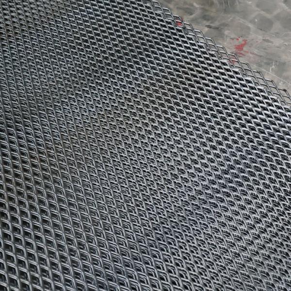 4x8 Sheet Galvanized Stretched Expanded Metal Mesh Diamond Hexagonal Hole