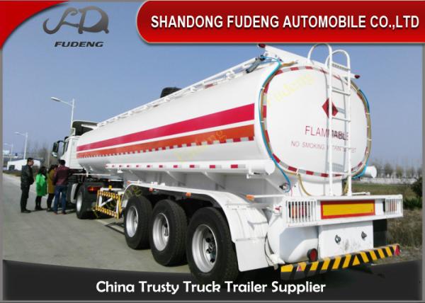3 axles fuel tanker trailer 40000 liters fuel Tanker trailer gasoline transport