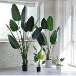210cm Height Fake Bonsai Plants Ficus Sunflower Bamboo Traveller Banana Bonsai