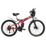 48V 26 Inch Folding Electric Bike 3H Charging 25MPH Max Speed