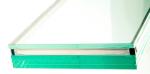 Purple 10mm Green House Laminated Glass Uv Protection , Sound Insulated