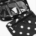 Personalised Cosmetic Polyester Hanging Toiletry Bag