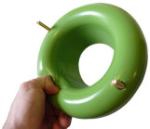 Flexible Polyurethane Molded Foam Toilet Gasket / Seals / Ring