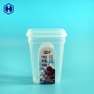 China Hot Filling Square Plastic Food Containers Leakage Proof Microwavable factory