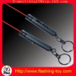 Mini Metal / Alminnum led torch Red Laser pointer keychains HL-A1004