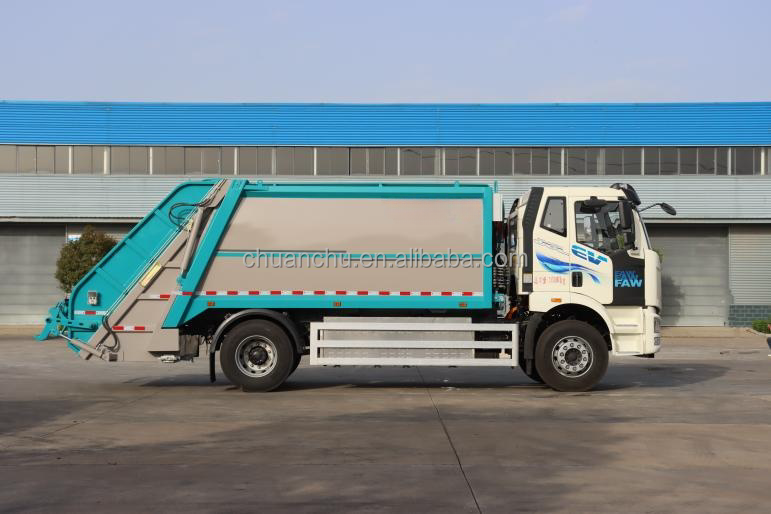 Pure Electric Compression Garbage Truck for Fast and Effective Waste Collection