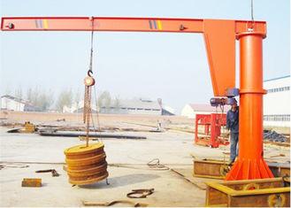 Swing Wall Mounted Jib Crane 3-5 Ton Electric 60 Degree Rotation With Lifting
