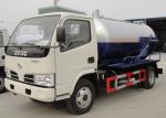 LHD Vacuum Foton 4000 Liters Sewage Suction Truck