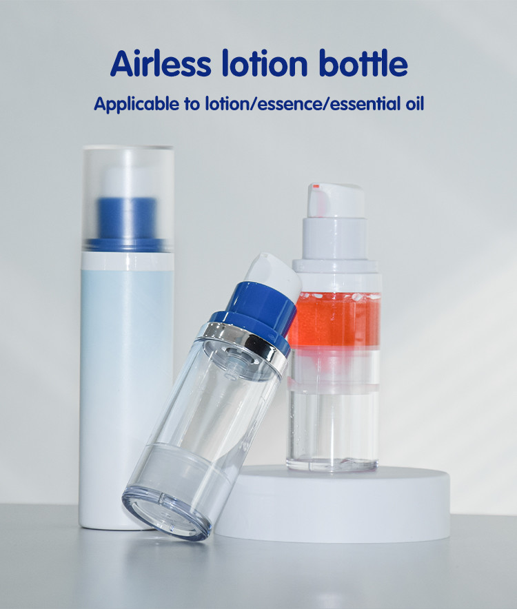AS Airless Pump Bottle 30ml 50ml Skin Care Packaging For Lotion Face Cream UKA71