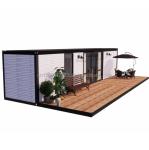 Hotel 20ft Removable Mini Sandwich Panel Steel Prefabricated Flat Pack