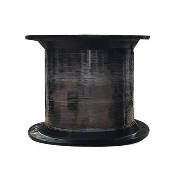 China Pianc 2002 Marine Mooring Cell Rubber Fender Bumper With Steel Frontal Frame factory