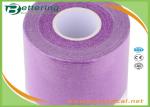 Elastic Athletic Kinesiology Physiotherapy Tape , Colored Kinesiology Tape Knee