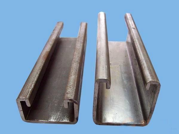 Hot Rolled ,cold bent pre-galc-Shape-Steel Q235,Q345,41*41*1.25MM (1.20),41*41*1