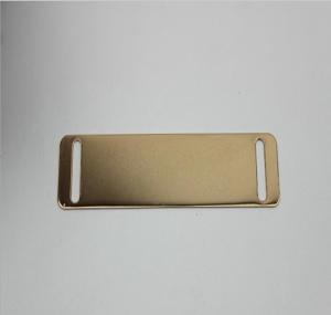 China Shoes hardware accessories 80mm length gold iron metal buckle for shoelace factory