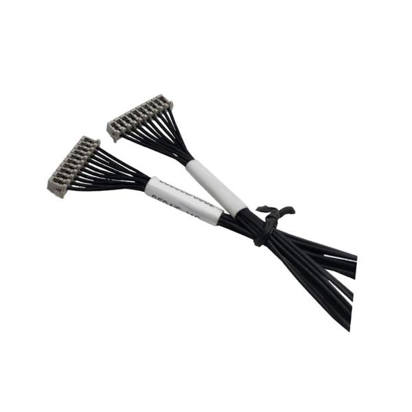 China Customized Cable Wire Harness Assemblies Length 50mm 8P8C Gold Flash / Tin-Plated factory