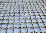 Brass Woven Decorative Wire Mesh Stainless Steel Metal Crimped Wire Mesh
