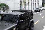 Jeep Wrangler JK Gutter Clamp Mounting Aluminum Alloy Roof Rack Luggage Bracket