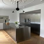 Prima Pull Down Kitchen Cabinet Kitchen Cabinets Modern Aluminum Mirror Polished