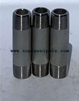 China Seamless Stainless Steel Threaded Nipple Durable Weld Nipple Fittings factory