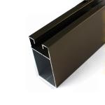 6063 T3 - T8 Aluminum Curtain Wall Profile Electronics Color For Building