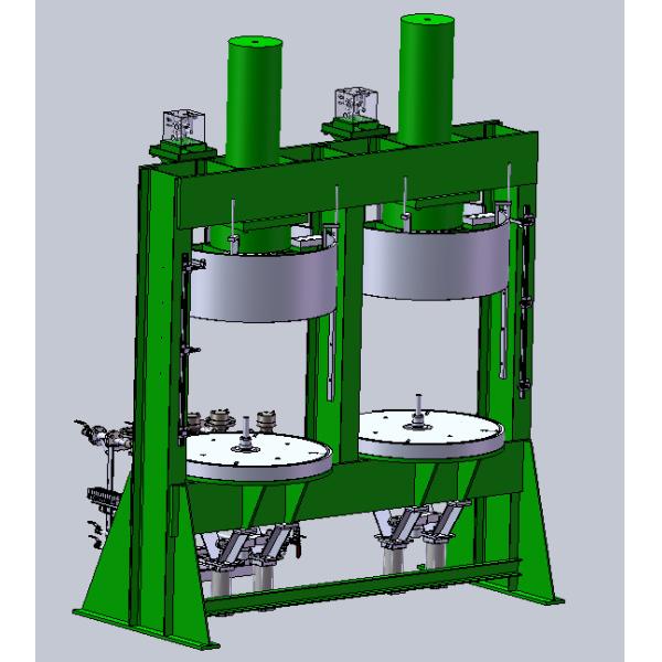 Motorcycle Tire Vulcanizing Machine Hydraulic Tire Capsule Vulcanizing Press /