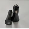 Buy cheap 4.8A Lightning Cable Car Charger Dual USB Sockets ABS Material Black Color from wholesalers