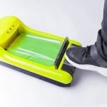 Polyethylene PE Protective Film Dust Proof Self Adhesive For Shoe Sole Dispenser