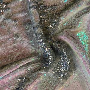 China Lightweight Woven Metallic Chainmail Mesh Fabric For Garment Decoration factory