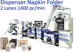 2800 Sheet/Min Two Lanes Dispenser Napkin Machine