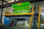 2 Shaft Metal Scrap Shredder Hydraulic Car Motor Engine Block Shredder