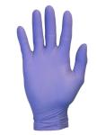 Medical disposable nitrile exam gloves powder free with Russian registration