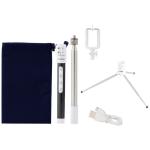 Wireless Bluetooth Monopod Selfie Stick Self Portrait Video Built-in Remote