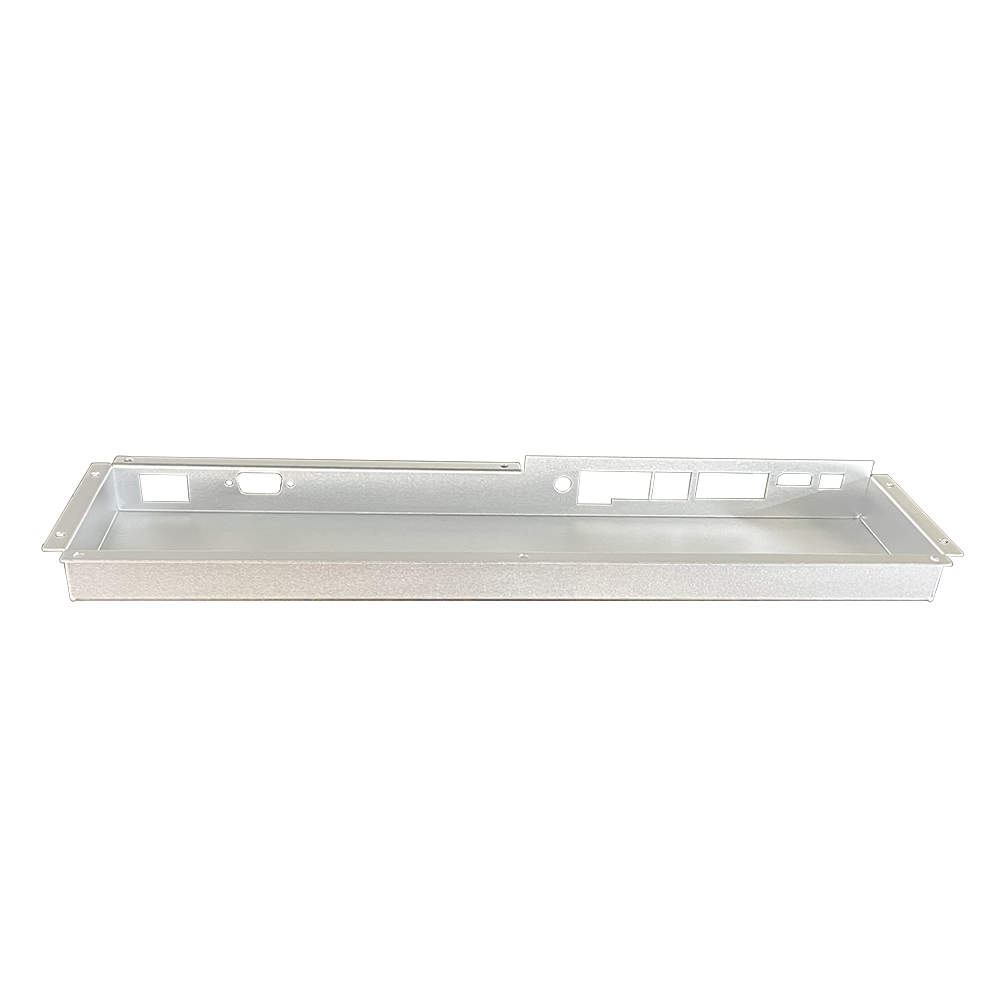 Custom 1U Industrial Computer Chassis with Laser Cut Technology and Precision Tolerance (0.01-0.05mm) for Customizable Length Sheet Metal Fabrication