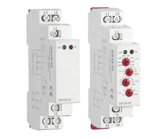 China RV8-03~08 Neutral Failure Protection Relay AC 10A factory